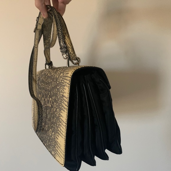 Unique PRADA Reptile Skin Bag - Picture 2 of 7